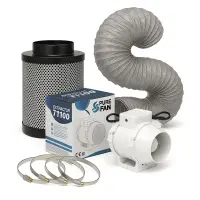Grow Ventilation Kit 220-280 m³/h - Exhaust System...