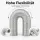 Aluminum Flex Duct 160 mm 1 Meter - Ventilation Duct