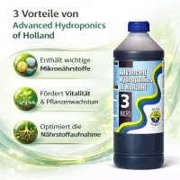 Advanced Hydroponics Micro Nutrients 1 Liter - Base...