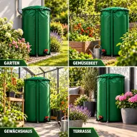 VDL Wassertank 500 Liter faltbar – Regentonne mit Hahn