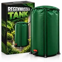 VDL Wassertank 750 Liter faltbar – Regentonne mit Hahn