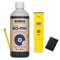 BioBizz pH+ Plus 500 ml + Digital pH Meter