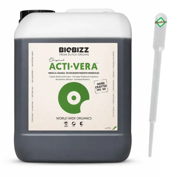 BioBizz Acti Vera 5 Liter - Pflanzenaktivator & Vitalizer