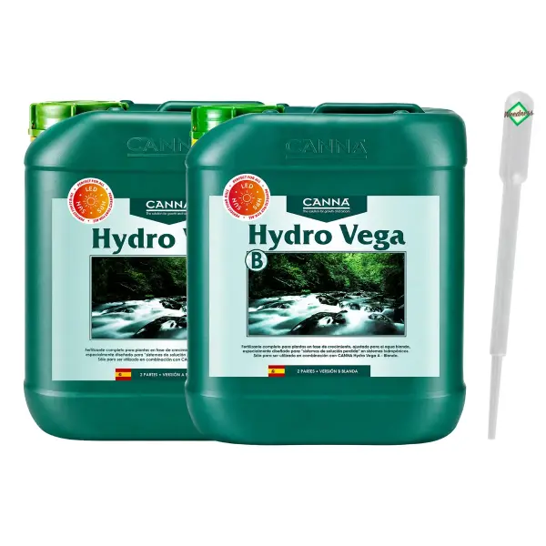 Canna Hydro Vega A & B Dünger-Set – 2 × 5 Liter (10 Liter Gesamtmenge)