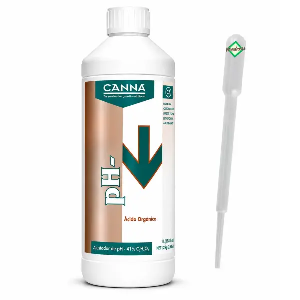 Canna pH Minus Citric Acid 1 Liter – pH Reducer Citric Acid