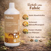 T.A. Fulvic 1 Liter – Fulvic Acid Plant Booster