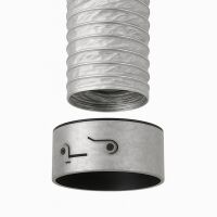 Verbindungsmanschette 160 mm – Lüftungsrohr Verbinder
