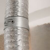 200 mm Duct Connector Sleeve – Ventilation Pipe...