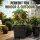 Square Flower Pot 1 Liter 10x10x11 cm – Small Corner Planter