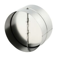 Backflow Damper 250 mm Metal – Exhaust Non-Return Valve