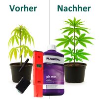 Plagron pH- Minus 500 ml + pH Meter – pH Regulation...