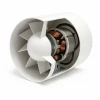 Grow Fan 107 m³/h 100 mm Connection – Mini Exhaust Fan for Growing