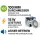 Grow Fan 107 m³/h 100 mm Connection – Mini Exhaust Fan for Growing