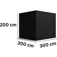 PR Growbox 300x300x200 cm – XXL Growbox