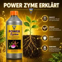 Hesi Power Zyme 1 Liter – Plant Enzyme Cleaner