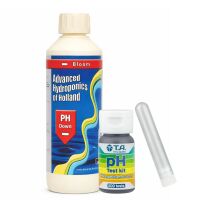 Advanced Hydroponics pH-Minus 500 ml Bloom + T.A. pH Test...