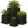 Fabric Pot 1 Liter 9 x 9 x 11 cm – Grow Plant Bag