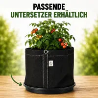 Stofftopf 25 Liter 29 x 29 x 30 cm – Grow Pflanzsack