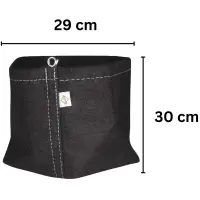 Stofftopf 39 Liter 36 x 36 x 30 cm – Grow Pflanzsack