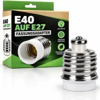 E40 to E27 Socket Adapter – E40 E27 Socket Converter