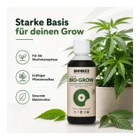 BioBizz Grow 250 ml – Organic Growth Fertilizer