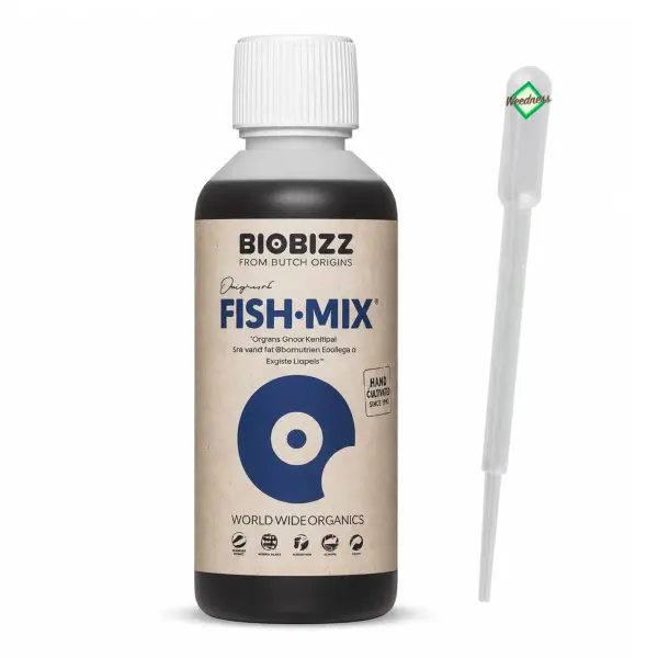 BioBizz Fish Mix 250 ml – Fisch-Emulsion Wachstumsdünger