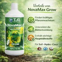 T.A. NovaMax Grow 500 ml – One-Phase Growth Nutrient