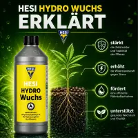 Hesi Hydro Growth 1 Liter – Hydroponic Growth...