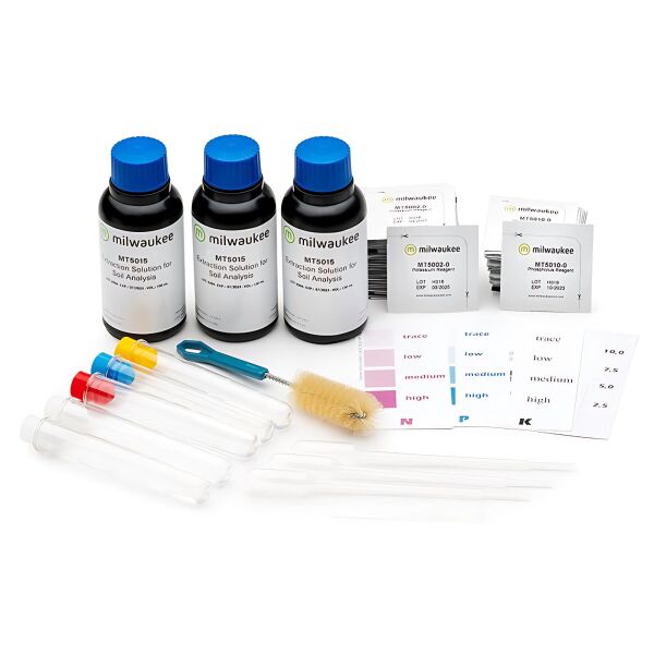 Milwaukee NPK Soil Test Kit – Boden Nährstoff Testset