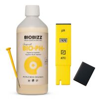 BioBizz pH Down 500 ml + Digital pH Meter