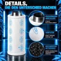 Can-Lite Grow Activated Carbon Filter 4500 m³ - 350 mm Flange