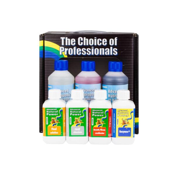 Advanced Hydroponics 7-Piece Nutrient Set – Professional Hydro Nutrient Kit