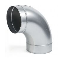Angle Piece 400 mm Metal – Ventilation Angle Connector