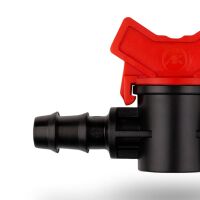 Shut-off Valve 20 mm PE x 3/4" Female Thread – PE Pipe Shut-off Valve