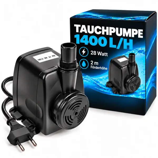 Circulation Pump 1400 Liters/Hour – Hydroponic Water Pump