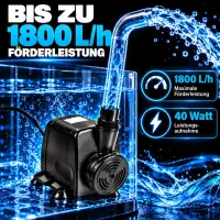 Circulation Pump 1800 Liters/Hour – Hydroponic Water Pump