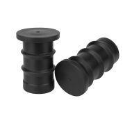 Endstopfen 20 mm Schwarz