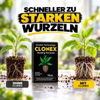 Clonex Wurzelgel 50 ml - Stecklingshormon für Pflanzen