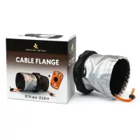 Secret Jardin Kabel Flange 70 mm mit Double Socks –...