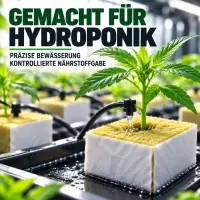 Steinwolle Anzuchtwürfel 15x15x14,2 cm – Perfekt für Anzucht