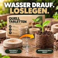 Jiffy Torfquelltöpfe 20 Stück