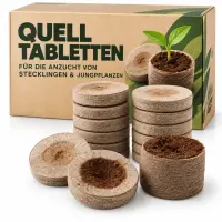 Jiffy Torfquelltöpfe 50 Stück