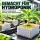 Rockwool Seedling Cubes 7.5x7.5x6.5 cm – Small Hole – Optimal Root Development