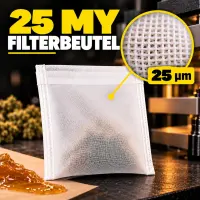 Qnubu Extraktionsbeutel 25 µm – Rosin Extraktionsbeutel