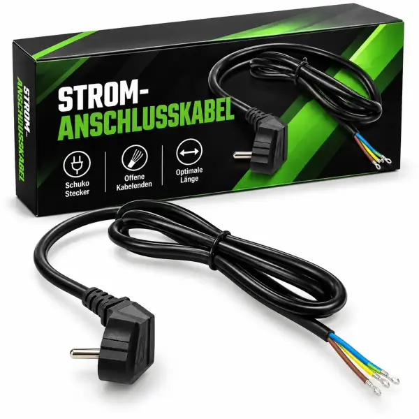Stromkabel mit Netzstecker