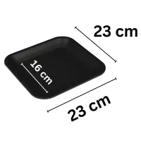 Square Coaster 23 x 23 x 3 cm – Plant Coaster