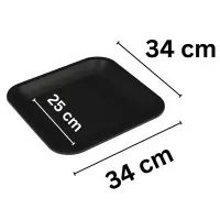 Square Coaster 34 x 34 x 3.5 cm – Plant Coaster