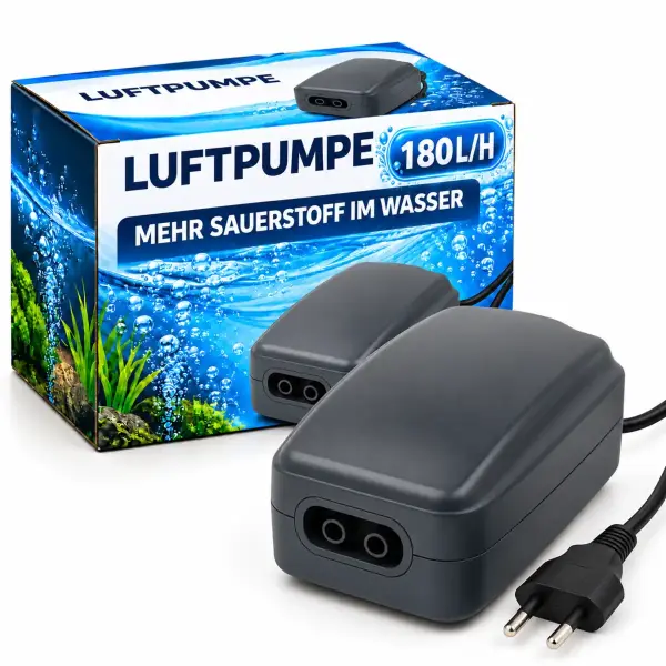 Grow Air Pump 180 L/h – Aquarium Air Pump Grow