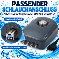 Grow Air Pump 360 L/h – Aquarium Air Pump Grow