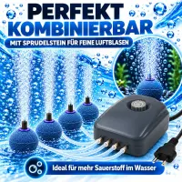 Grow Air Pump 360 L/h – Aquarium Air Pump Grow
